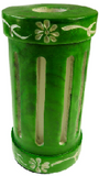 Coloured Incense / Resin Burner- Green coloured-soapstone-fragrance-range