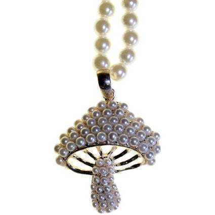 Angels & Demons - Champagne Pearl Mushroom perilous-pearls ,angels-and-demons-jewellery