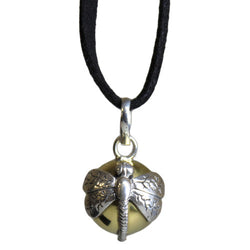 Silver Animal Spirits Calling Bell - Dragonfly animal-spirits-calling-pendants