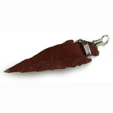 Arrowhead Pendant - Red Jasper arrowhead-pendants