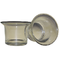 Clear-Votive Candle Holder - Small Fluted glass-votive-candle-holders