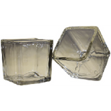 Clear-Votive Candle Holder - Small Fluted glass-votive-candle-holders