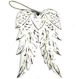 Hand Crafted Angel Wing - 30cm antique-style-buddha-heads ,hand-crafted-angel-wings