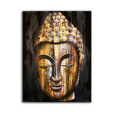 Sun Buddha Golden - Painting budha-art-paintings