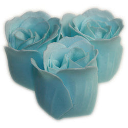 Bath Roses - 3 Roses in Heart Box (Ocean) bathroom-heaven ,bath-confetti-roses ,mother-s-day ,valentine-s-day