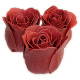 Bath Roses - 3 Roses in Heart Box (Jasmine) bathroom-heaven ,bath-confetti-roses ,valentine-s-day