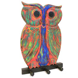 Wooden Coat Hanger - Owl Gold antique-style-buddha-heads ,wooden-decorative-coat-hangers