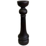 Tallest Antique Chunky Dark Candlestick wooden-classic-candlesticks ,wooden-classic-candle-sticks