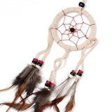 6xBali Dreamcatchers - Small Round - Cream/Coffee/Choc antique-style-buddha-heads ,bali-dream-catchers