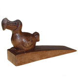 Handcarved Wooden Door-Stop - Duck hand-carved-wooden-animal-door-stops