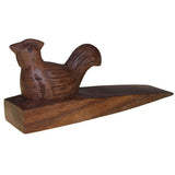 Handcarved Wooden Door-Stop - Chicken easter ,hand-carved-wooden-animal-door-stops