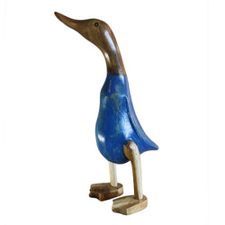 Small Bamboo Root Duck - Blue easter ,bamboo-root-ducks ,bamboo-ducks