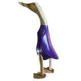 Small Bamboo Root Duck - Blue easter ,bamboo-root-ducks ,bamboo-ducks