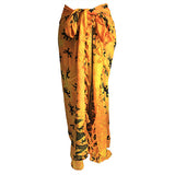 Bali Gecko Sarong - Orange gecko-scarves-sarongs