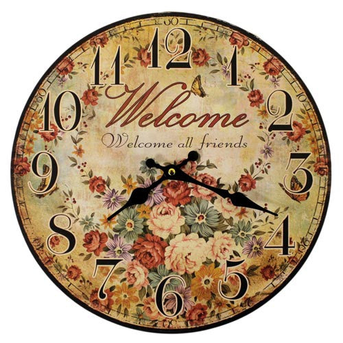 Clock - Welcome Old Friend mother-s-day ,clocks-british-clock-designs