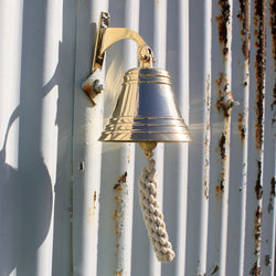 Ocean Liner Bell antique-style-buddha-heads ,vintage-brass-bells