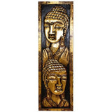 Lrg Buddha Stand carved-golden-buddhas