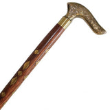 Walking Stick - Fish Topped brass-topped-walking-sticks