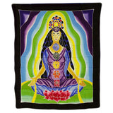 Chakra Meditations wax-batik-wall-hangings