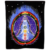 Chakra Meditations wax-batik-wall-hangings