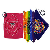 Chakra Meditations wax-batik-wall-hangings