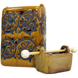 Square Black Cauldron Oil Burner classic-oil-burners ,oil-burners