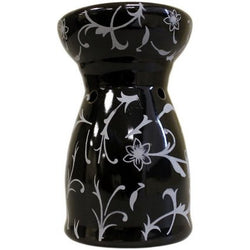 Sml Patterned Black Oil Burner classic-oil-burners