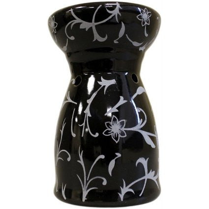 Sml Patterned Black Oil Burner classic-oil-burners