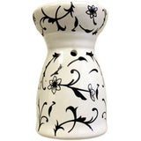 Sml Patterned Black Oil Burner classic-oil-burners