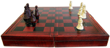 1x Chess - Traditional Mandarin with Case - 40 cm chess-sets ,traditional-luxury-chess-sets