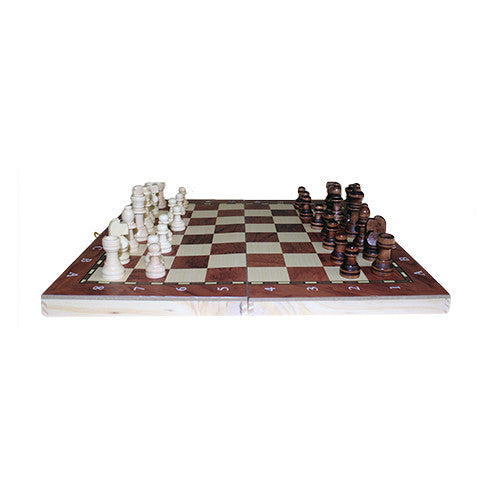 School Chess & Backgammon - 24cm chess-backgammon-sets