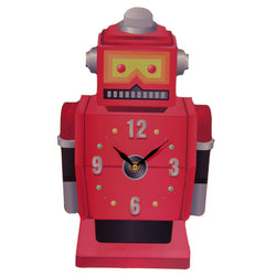 Ted Smith Retro Robot Shaped Picture Clock clocks-picture-clocs ,father-s-day