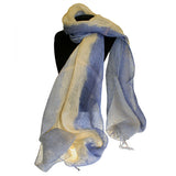 Classic Linen Scarf - Peach Purple Combo classic-linen-scarves