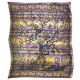 Cadi Cotton Bedspread / Wall Art - Tree of Life - Amber cadi-cotton-wall-art-bedspreads-tree-of-life