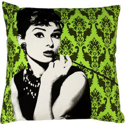 Designer Cushion - Audrey on Green oversized-designer-cushions