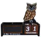 Day to Remember pen holder - Blue Owl pen-holders-day-to-remember