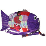 Recycled Handmade Fish Bags - Green recycled-handmade-fish-bags