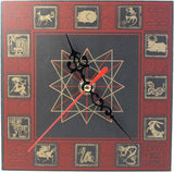 Sm Clock - Bringing Red Good Luck feng-shui-clocks