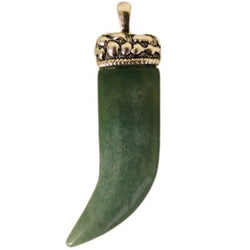 Dagger Pendant - Green Aventurine gemstone-dagger-pendants