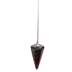 Bloodstone Magic Pendulum gemstone-magic-pendulums