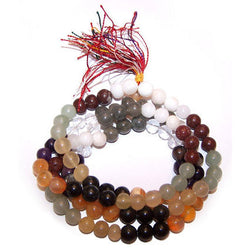 Mala Beads - 9 Planet Astro gemstone-mala-beads