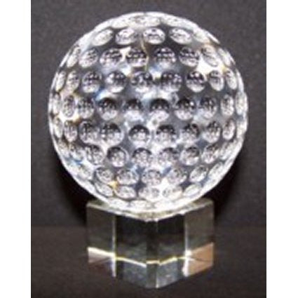 Crystal Golf Ball - 60mm golfing-crystals ,father-s-day