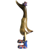 Large British Bamboo Duck - 40cm easter ,bamboo-ducks ,international-bamboo-root-ducks