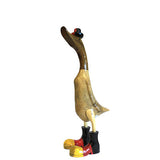 Large British Bamboo Duck - 40cm easter ,bamboo-ducks ,international-bamboo-root-ducks