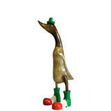 Large British Bamboo Duck - 40cm easter ,bamboo-ducks ,international-bamboo-root-ducks