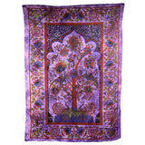 Red / Orange Fairy Under Tree Bedspread / Wall Art indian-bedspreads-wall-art