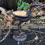 Cast Iron Bird Feeder - Hare & Shell cast-iron-bird-feeders ,cast-iron-products