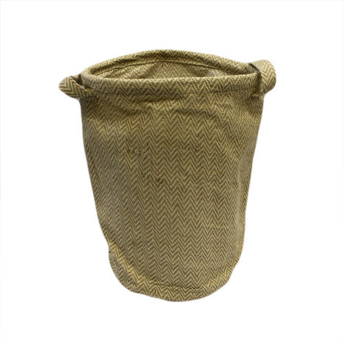 Med Light Herringbone Jute Bin big-jute-bins