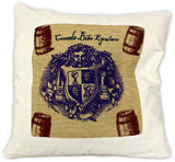 Cushion Cover - Eat Drink Be Merry jute-cotton-cushion-covers