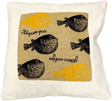 Cushion Cover - Eat Drink Be Merry jute-cotton-cushion-covers